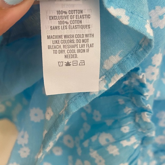 Offline by Aerie Blue Floral Halter Dress - Picture 6 of 6